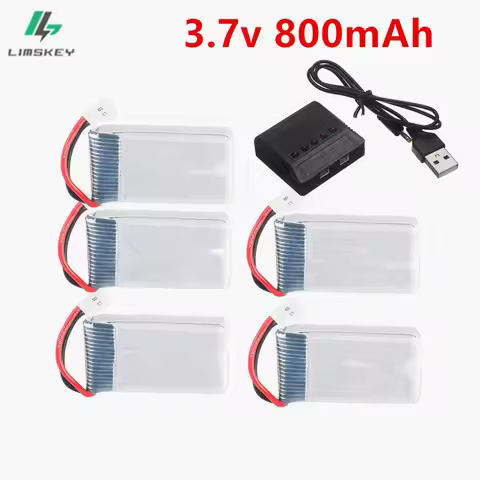 3.7V 800mAh 902540 Lipo Battery For H107 H31 KY101 E33C E33 RC Drone Helicopter Spare Parts 3.7V H31