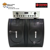 Good quality Karaoke 2600W Crown Baffle with BFA826 PMPO Amplifier Speaker 2021