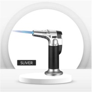 Shoptings Creme Brulee Flame Torch Gas blow Torch Lighter Heating ignition Butane - Black/Grey Culin