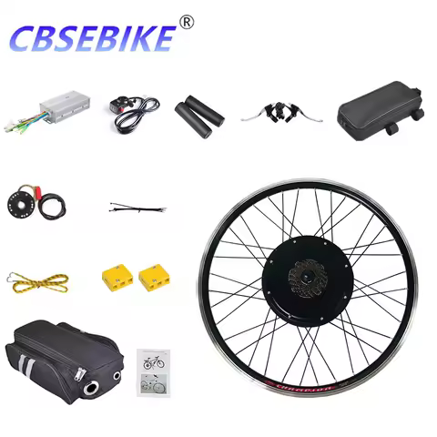 CBSEBIKE Electric Bike Conversion Kit 26inch 48v1000w EBike for Rear Bicycle Wheel Motor HA02-26 HA0