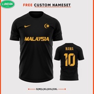 Jersi Malaysia Jersi Harimau Malaya FREE Custom Name + Number Jersey Malaysia  Jersi Bola Malaysia