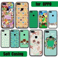Casing Cover OPPO A74 5G F5 A73 A75 A75S F7 F9 Pro A7X 49hx1 Animal Crossing Pocket Camp Fashion Luxury Phone Case Soft Protective Cover