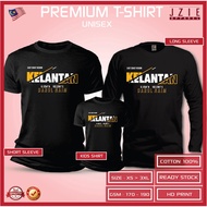 T-Shirt Cotton 100% Negeri Kelantan Shirt Lelaki Shirt perempuan Baju lelaki Baju perempuan lengan pendek lengan panjang