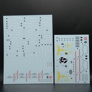 請睇info：HGUC Nightingale Gundam neon decal 夜鶯螢光高達水貼