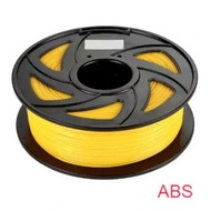 ABS 3D Printing Plastic Roll 1.75mm 1KG Yellow