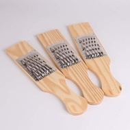 Wooden Handle Stainless Steel Small Radish Shredder Grater2Yuan Department Store Daily Necessities T