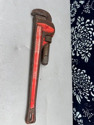 RIDGID  18 鐵直 喉鉗 直管鉗