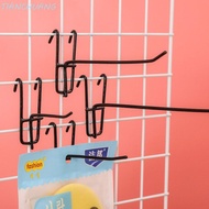 TIANCHUANG 10Pcs Mesh Panel Hangers, Metal Wear-resistant Net Panel Hooks, Stable Removable Reusable