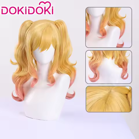 Nijino Yume Wig Anime Aikatsu Stars! Cosplay DokiDoki Women Cute Ponytail Wig Nijino Yume Cosplay Wi