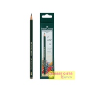 FABER CASTELL PENCIL 6H, 5H, 4H, 3H, 2H, H, F, HB, B, 2B, 3B, 4B, 5B, 6B, 7B, 8B 铅笔 PCS