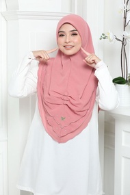 SARUNG AZIZA KAIN HEAVY CHIFFON IRONLESS 3LEAYER NEW COLLETION
