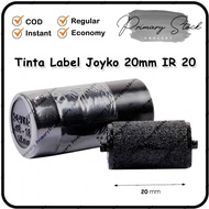 Joyko Ink Roller IR-20 Black Ink Price Label IR20 20 mm 20mm Labeller MX-5500 PL-6000 ORIGINAL
