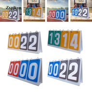 Zxpjkyu Four-Panel Scoreboard, Large Scoreboard for Sports Competitions, Tabletop Scoreboard for Bas