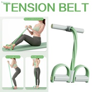 6 Tube Elastic Resistance Band With Foot Pedal For Women 6-Tube Design For Enhanced Resistance & Dur