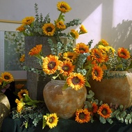Artificial sunflower, sunflower, living room decoration, artificial flowers, silk flowers, picnics, photography props, artificial flowers