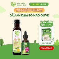 Dầu Olive bổ não Mămmy cho trẻ ăn dặm hữu cơ nguyên chất chai 100ml