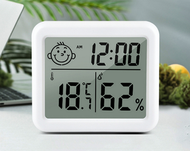 數字式溫濕度計SMY-0813 白色-大屏/舒適度智能表情