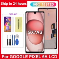 Super AMOLED For Google Pixel 6A LCD Display Touch Screen Assembly for Google Pixel 6a GX7AS GB62Z G