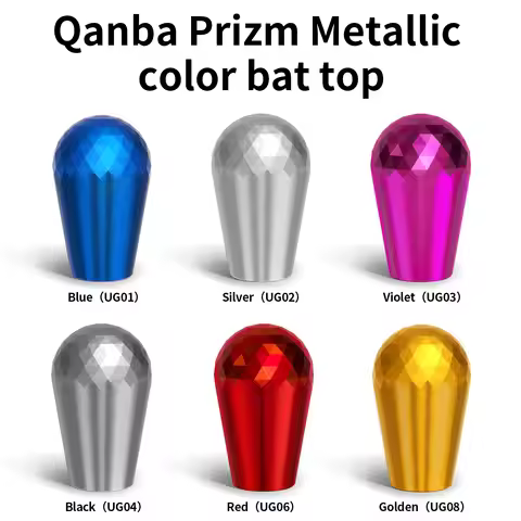 Qanba Arcade Stick Accessory Prizm Electroplated Arcade Stick Top Ball Oval Dome Oval Top Ball Arcad