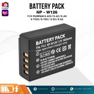 สินค้าขายดี แบตเตอรี่ Battery Pack NP-W126 (ตัวเทียบ) สำหรับใช้กับ Fujifilm X-A10/ X-A3/ X-A5/ X-T10
