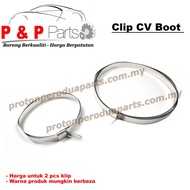 Clip Clamp Pengikat Drive Shaft CV Boot Joint Cover - 2pcs