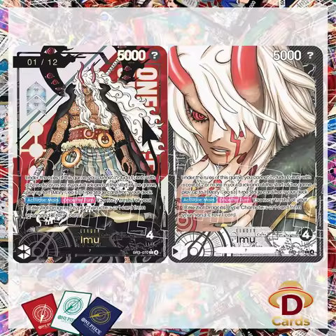 One Piece TCG Card Anime Game Imu Enel Teach Nami Yamato Etc DIY Custom Hobby Collectible Board Game