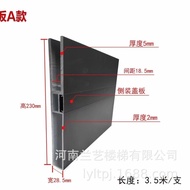 Side Mounting Frameless Guardrail Exposed Glass U Aluminum Channel Floor Slot Glass Handrail Platfor