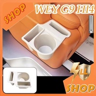 [READY] 2026 GWM WEY G9 Hi4 Rear Armrest Water Cup Cover Body Kit wey g9 MPV Two-Row Storage Box Car