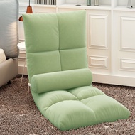 S-T➰Lazy Sofa Tatami Foldable Single Small Sofa Bedroom Bed Armchair Computer Chair Floor Sofa JKQK