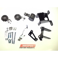 [ READY STOCK ] 38742 - HASPORT Civic FD2 K20   MT engine mount replacement   kits ( Standard Engine