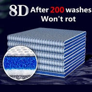 Reusable 8 Layer  Fish Tank Filter Sponge Biochemical Aquarium Filter Foam Cotton Wool 8D 6D No Glue