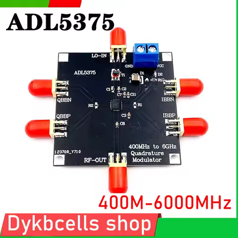 ADL5375 400M To 6GHZ IQ Quadrature Modulator Mixer W LO Barron Modulator Module Broadband For RF Ham