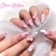 Cute hello kitty Nailbox (M82 Choco)