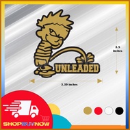 ◎ ∛ ▌ Unleaded Decal Stickers