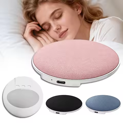 Sleep Pillow Speaker Pillow Speaker with White Noise Timer Sleep Aid with Private Sleep Under Pillow
