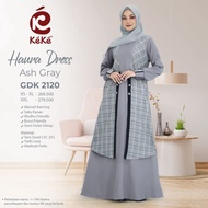 GAMIS KEKE HAURA DRESS a.GRAY