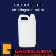 PTR AQUADEST ( AIR SULING / DESTILASI ) 5 liter