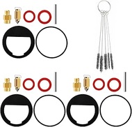 Pack of 3 Carburetor Rebuild Kit Compatible with Kohler 2575701-S K-Series K90 K91 K141 K160 K161 K1