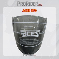 ACES HELMET VISOR SMOKE  USE ACES  S70 100% ORIGINAL