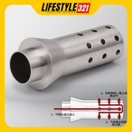 Double Layer New 51mm Muffler Db Killer Motorcycle Db Killer Muffler Silencer Exhaust Silencer 51mm