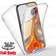 xiaomi 11t PRO 360 phone case for MI 11T PRO 5g redmi 10 4g full note 11 pro 5G X4 NFC coverage screen protector transparent tup front rear case redmi 10 9 9t 9a 9s 9 10 pro f3 m3 X3 PRO mi 11 lite 10t