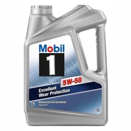 Mobil 1™ Excellent Wear Protection 5W-50 SN advanced fully synthetic engine oil (4 liter) 5W50