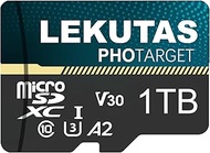 1T(999GB) Micro SD Card, microSDXC UHS-I Flash Memory Card TF Card, High Speed 100MB/s, C10, U3, A2,