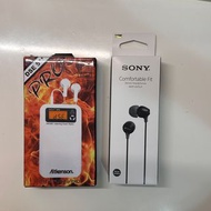 dse 英文卷三Aitkenson 5**pro紅色收音機 連sony耳機 一手
