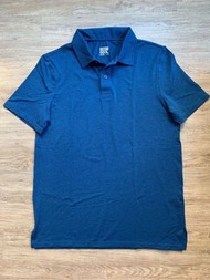 美國品牌 32 DEGREES  涼感COOL 男款 短袖POLO衫 藍色 M