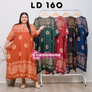 JUMBO DRESS LD 160 (FIT 80-150KG) - JUMBO BUSUI DRESS - ZIPPER DRESS - BIG SIZE DRESS - JUMBO DRESS 