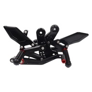 Motorcycle Rearset CNC Adjustable Footrest Racing Front Pedals Accessories for 675SRR 675SS 675SR-R