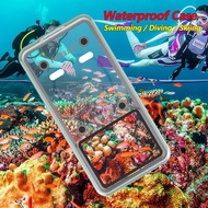 For Samsung A55 A35 A15 A05 A05S A24 A34 A54 4G 5G Waterproof and shockproof case suitable and Under