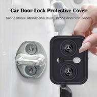 Mercedes Benz Car Silicone Door Lock Cover Door Protection Soft and Shock-absorbing for A B C E S Cl