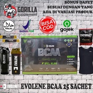 +ORIGINAL EVOLENE BCAA POWDER 1 Box Isi 25 Sachet